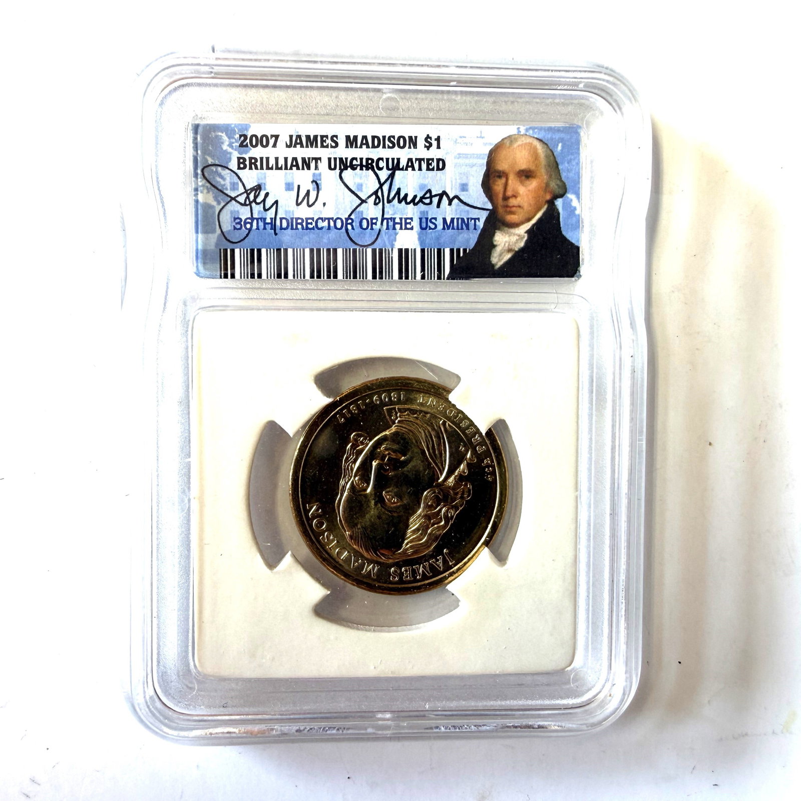 US Coin: Madison Presidential Dollar: Combined shipping offered.