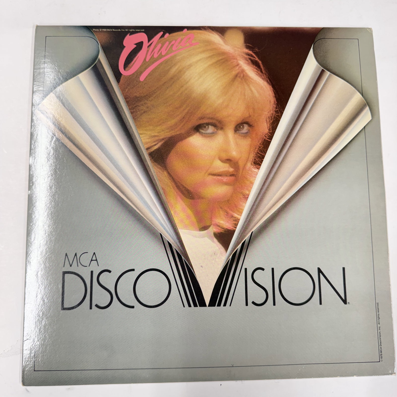 Vinyl Record: Olivia Newton-John Disco Vison Laser Disc (1 of 4)