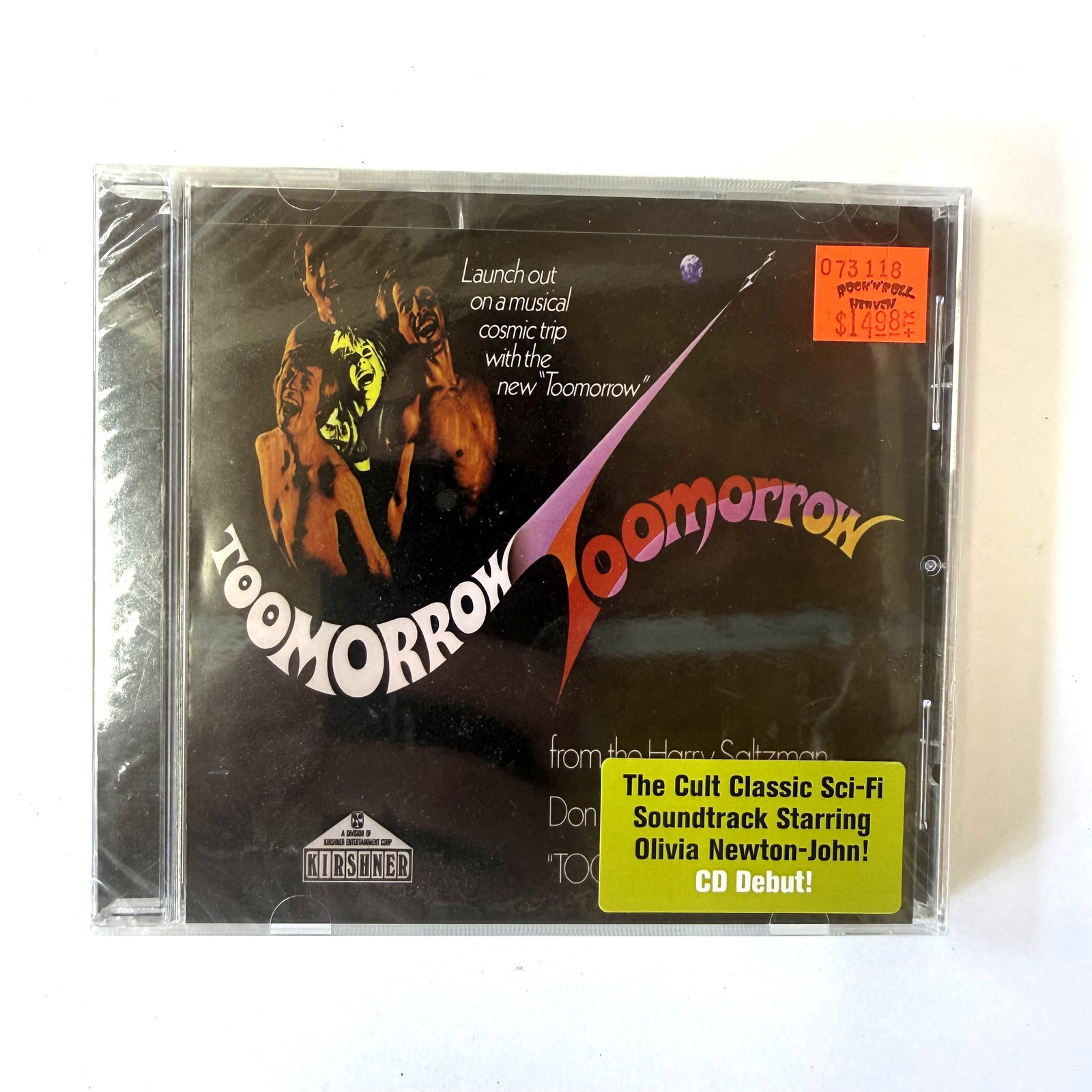 Sealed CD: Olivia Newton-John Soundtrack Toomorrow (1 of 3)
