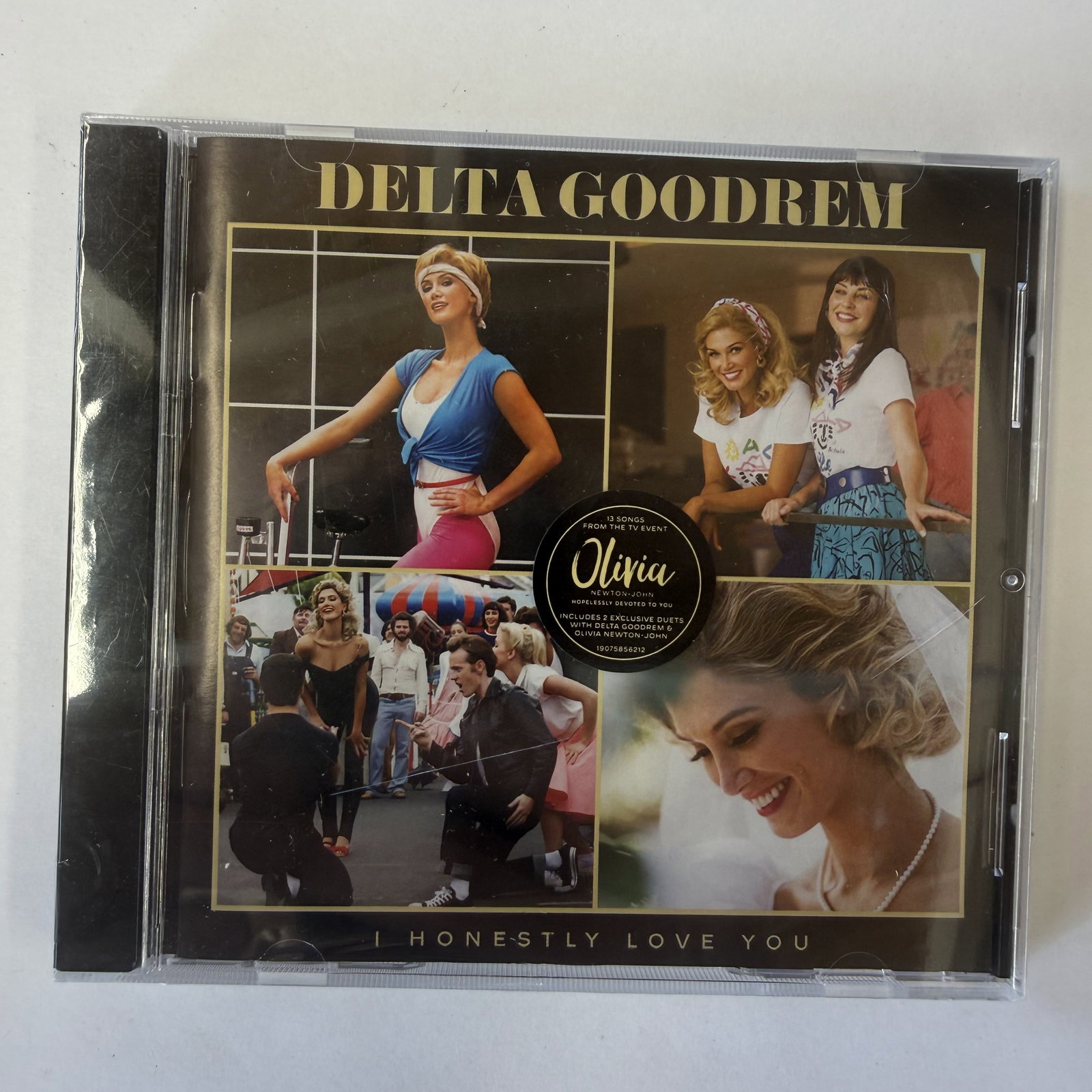 Sealed CD: Olivia Newton-John Soundtrack Delta Goodbrem (1 of 3)
