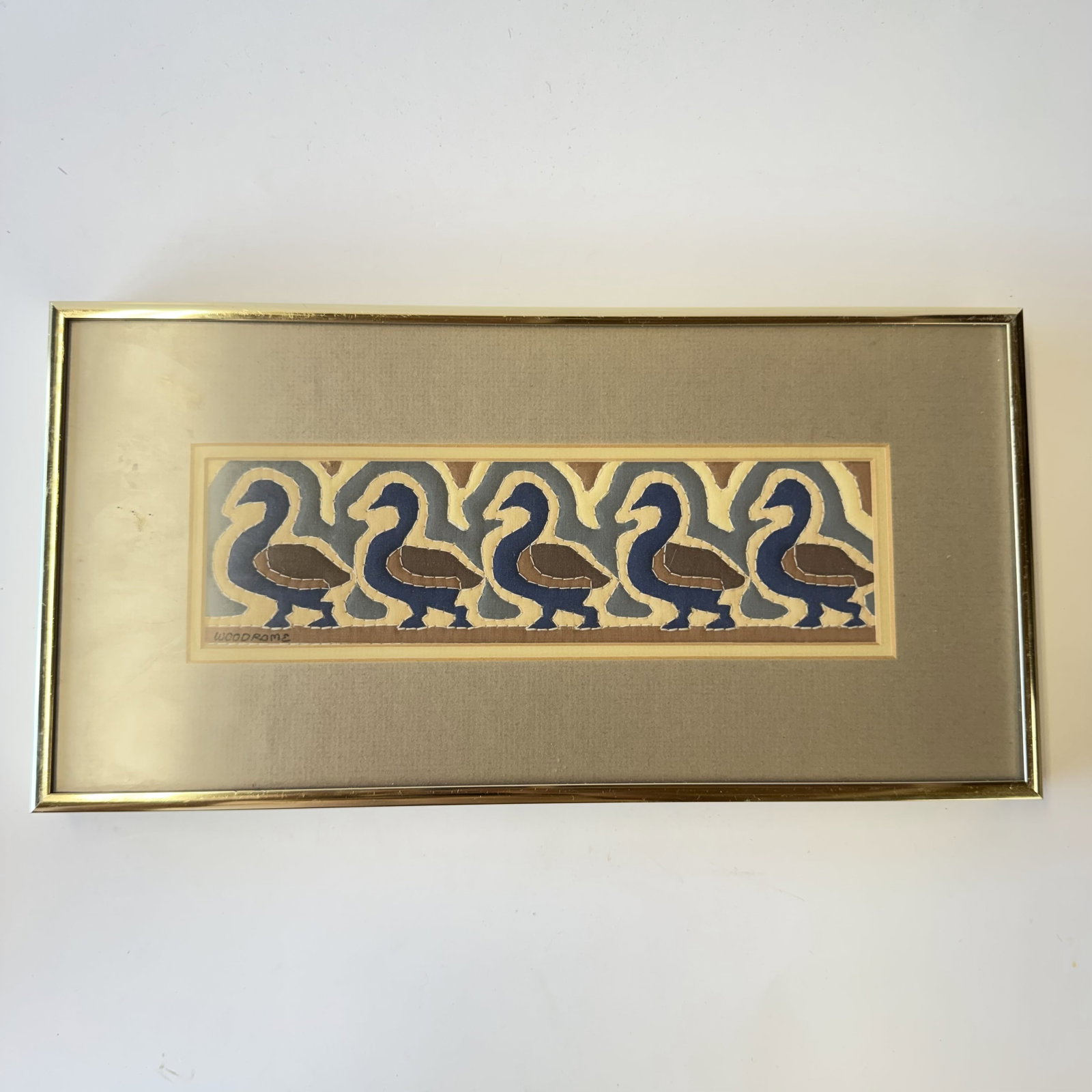 Fabric Art: Woodrome Country Duck Theme: Combined shipping offered.