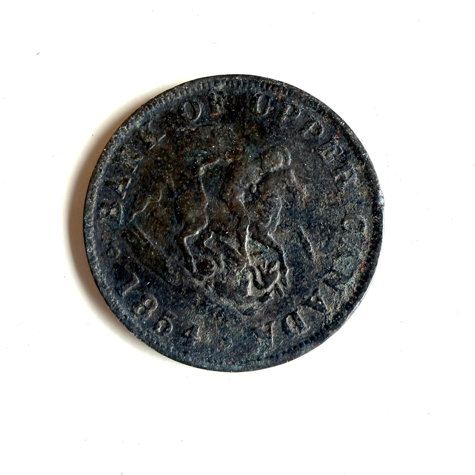 Antique Coin: Canada 1854 (1 of 3)
