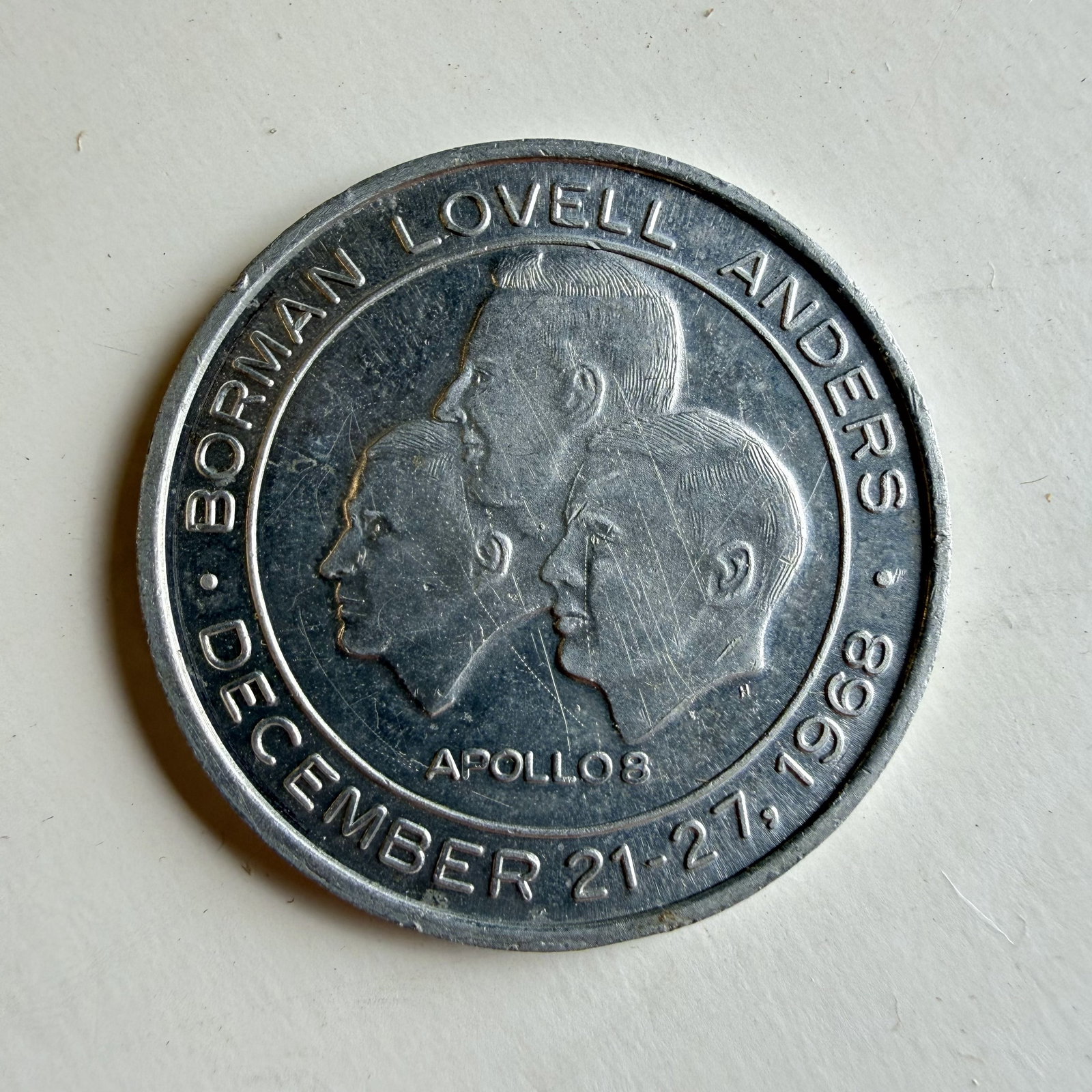 Vintage NASA Apollo Medal Coin: Combined Shipping: yes