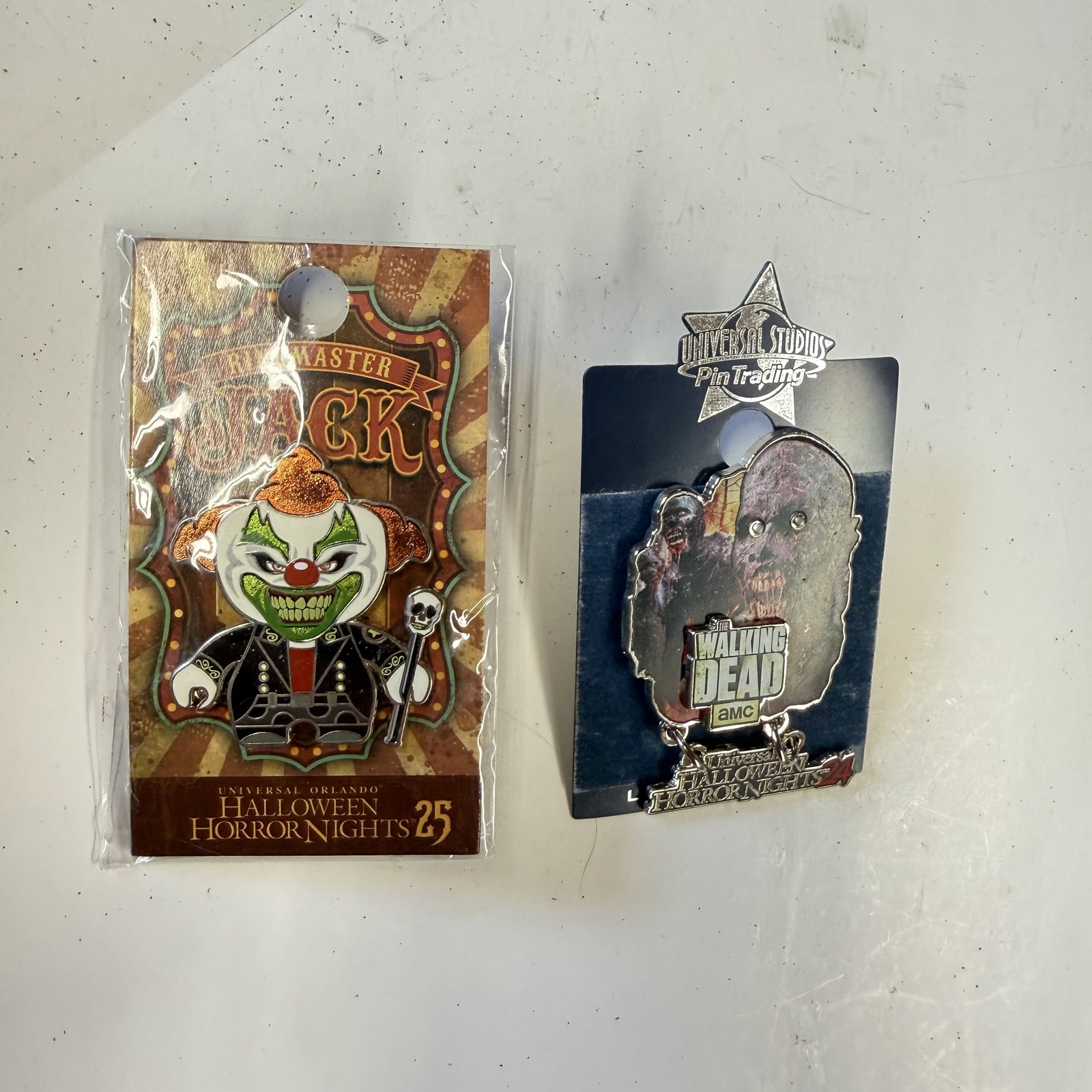 Universal Halloween Horror Nights Pin Lot: Combined Shipping: yes - Ships in a standard LP box with plastic sleeve