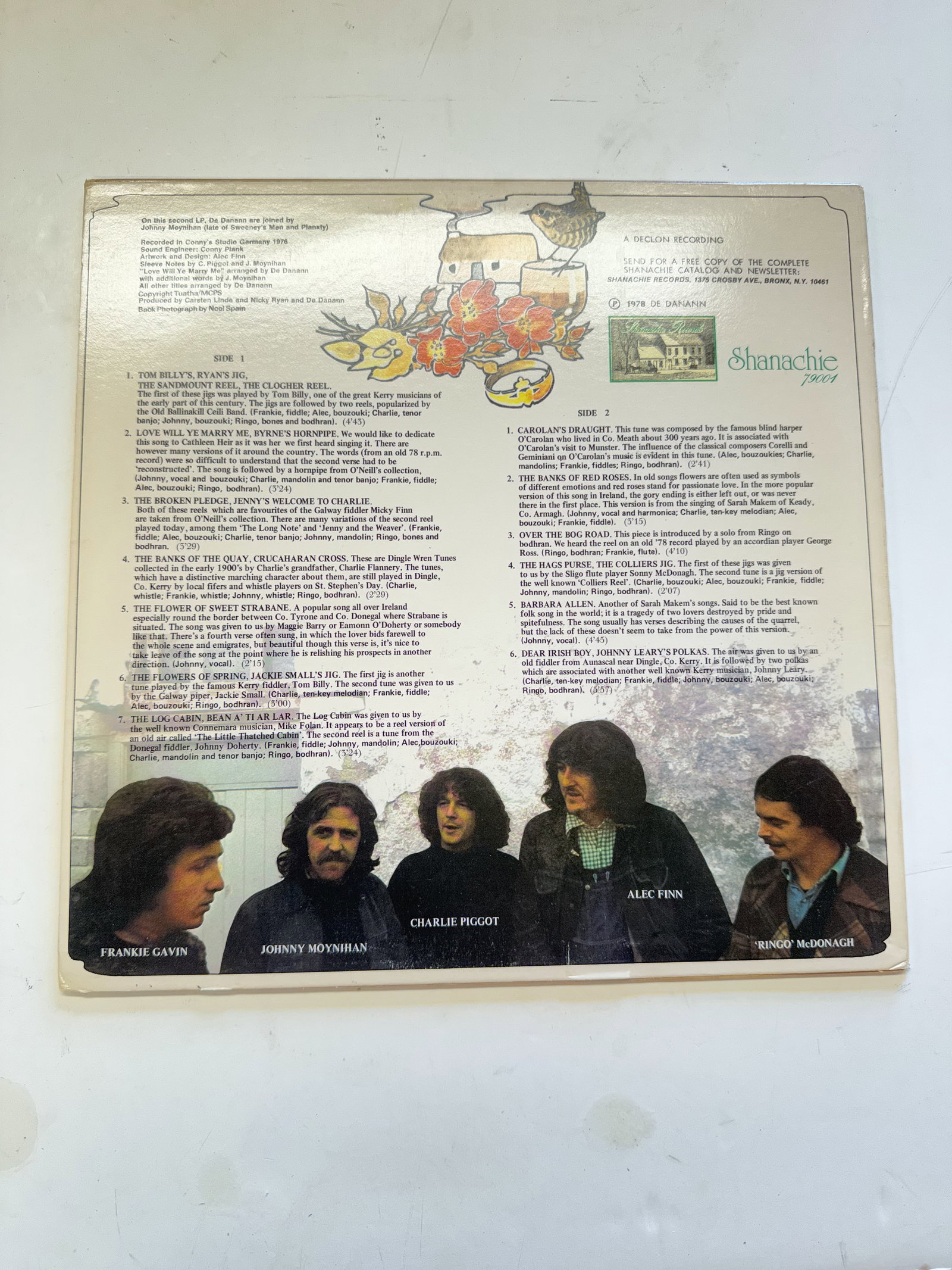 Vinyl Record: De Dannan Irish Folk - 3