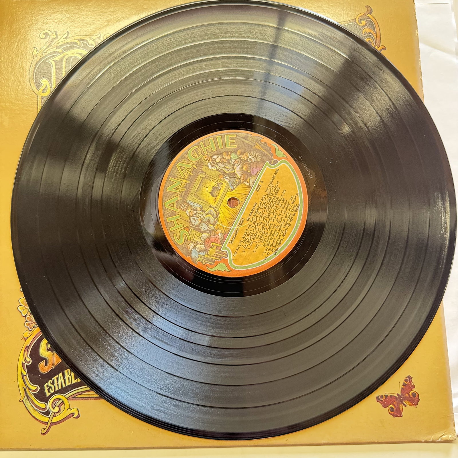 Vinyl Record: De Dannan Irish Folk - 5
