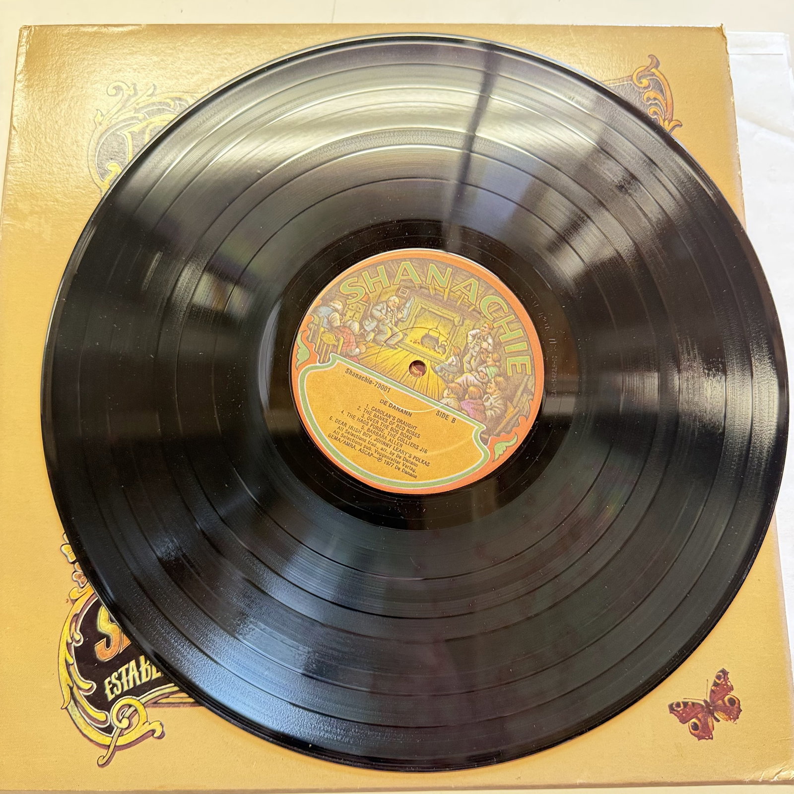 Vinyl Record: De Dannan Irish Folk - 6