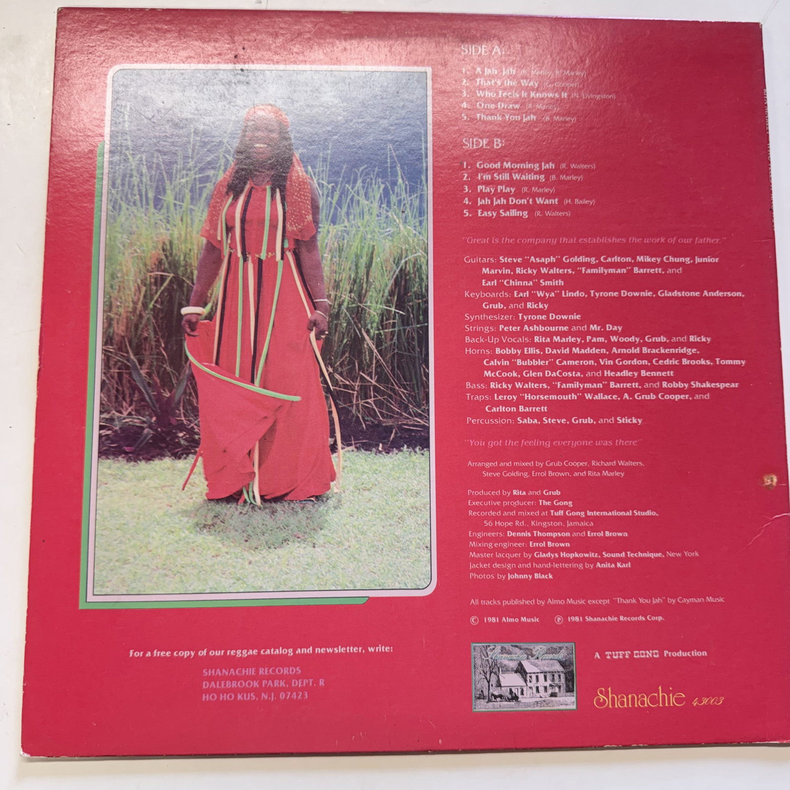 Vinyl Record: Rita Marley Reggae - 2