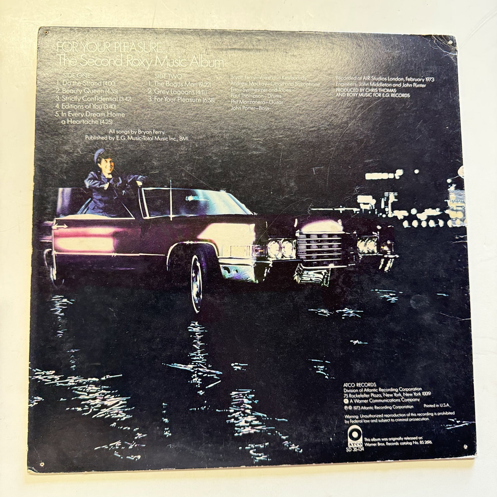 Vinyl Record: Roxy Music - 2