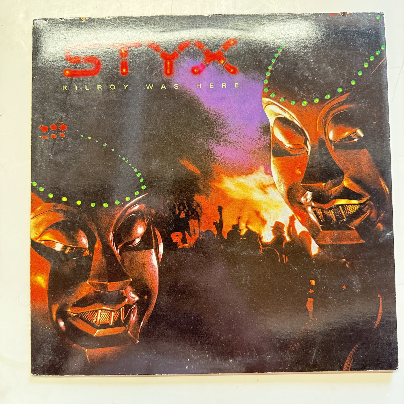 Vinyl Record: Styx Kilroy Was Here: Combined Shipping: yes - Ships in a LP box with plastic sleeve
