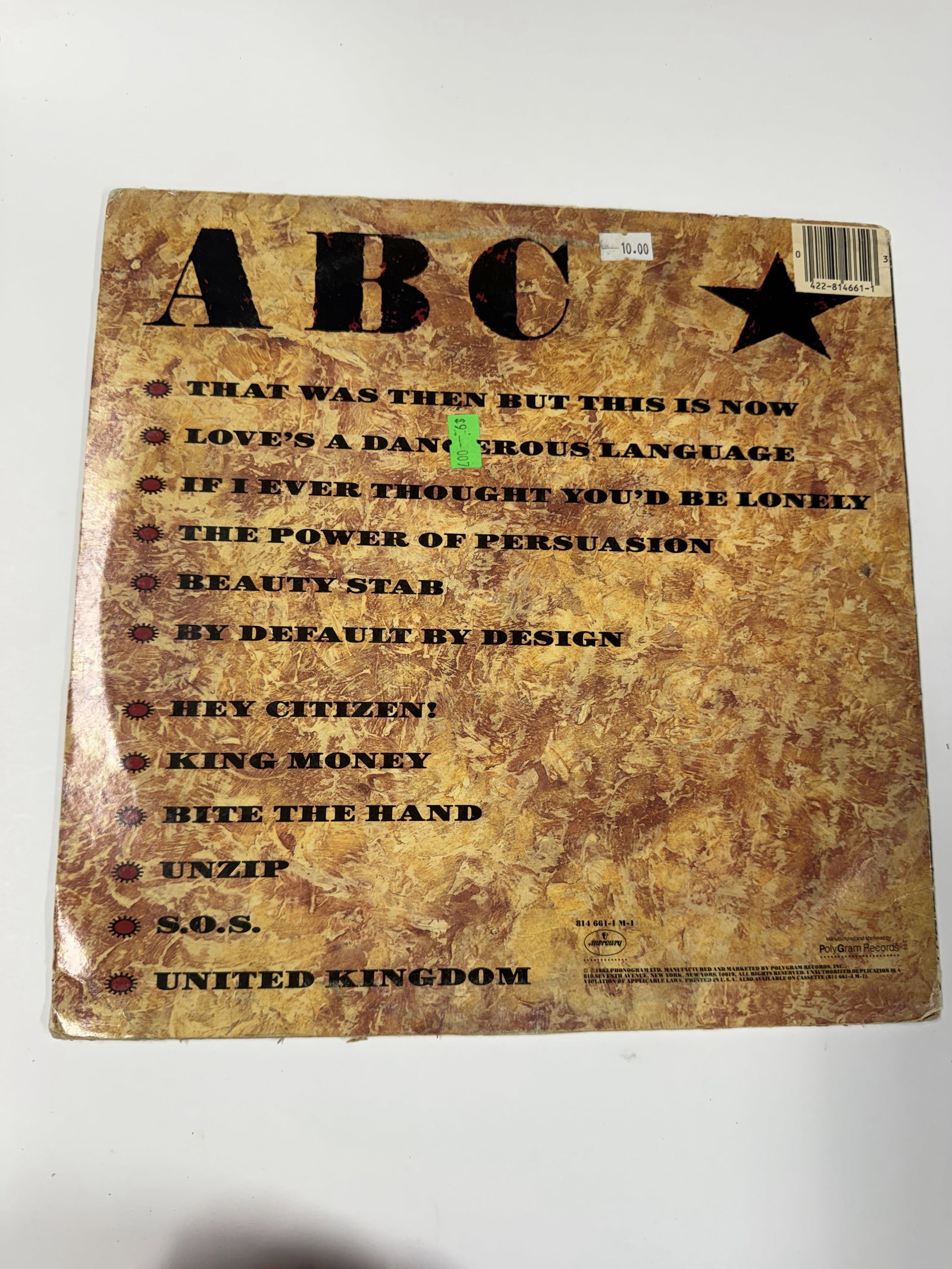 Vinyl Record: ABC - 2