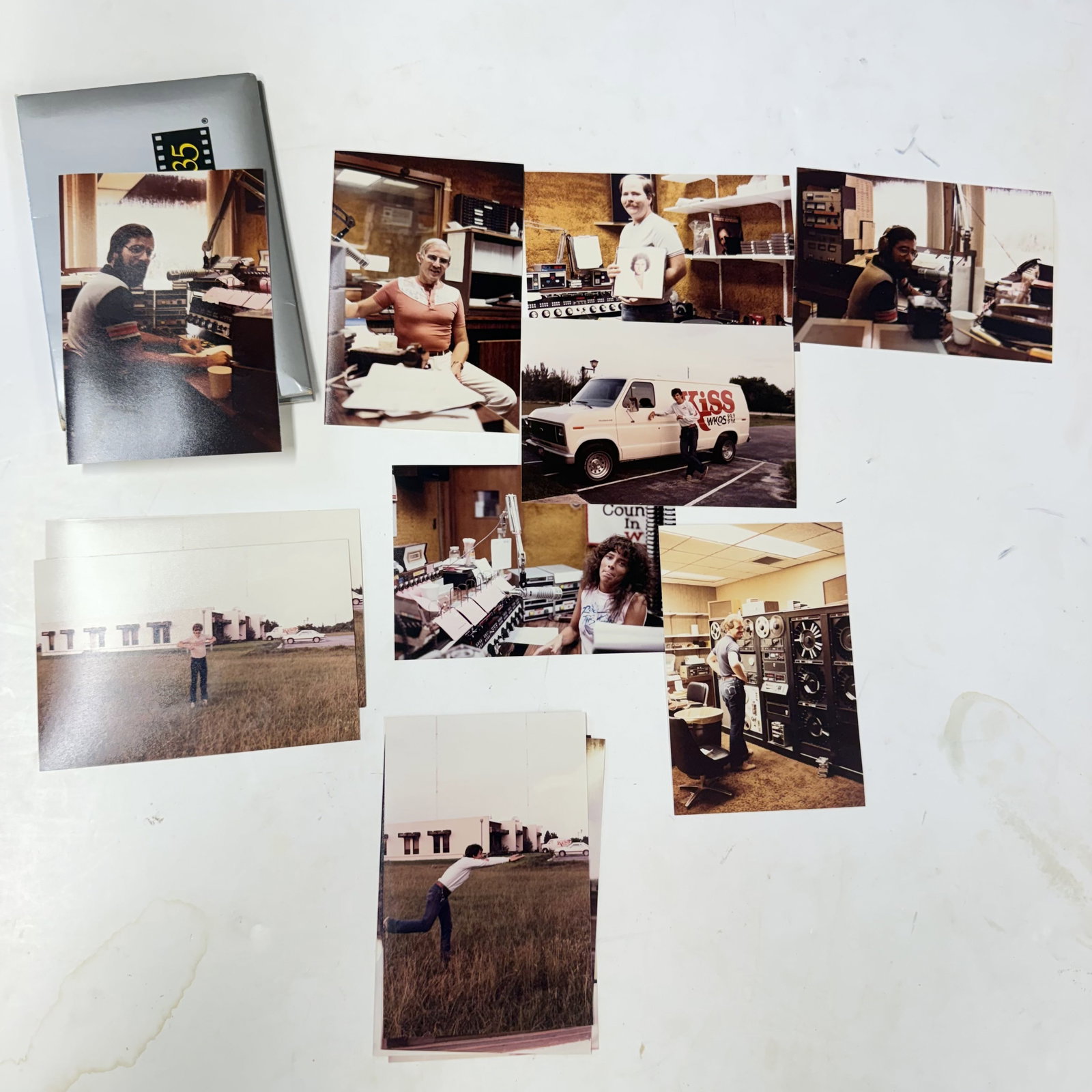 Vintage Radio Station Photo Lot KISS FM FL: Combined Shipping: yes - Location: South Florida early 80s