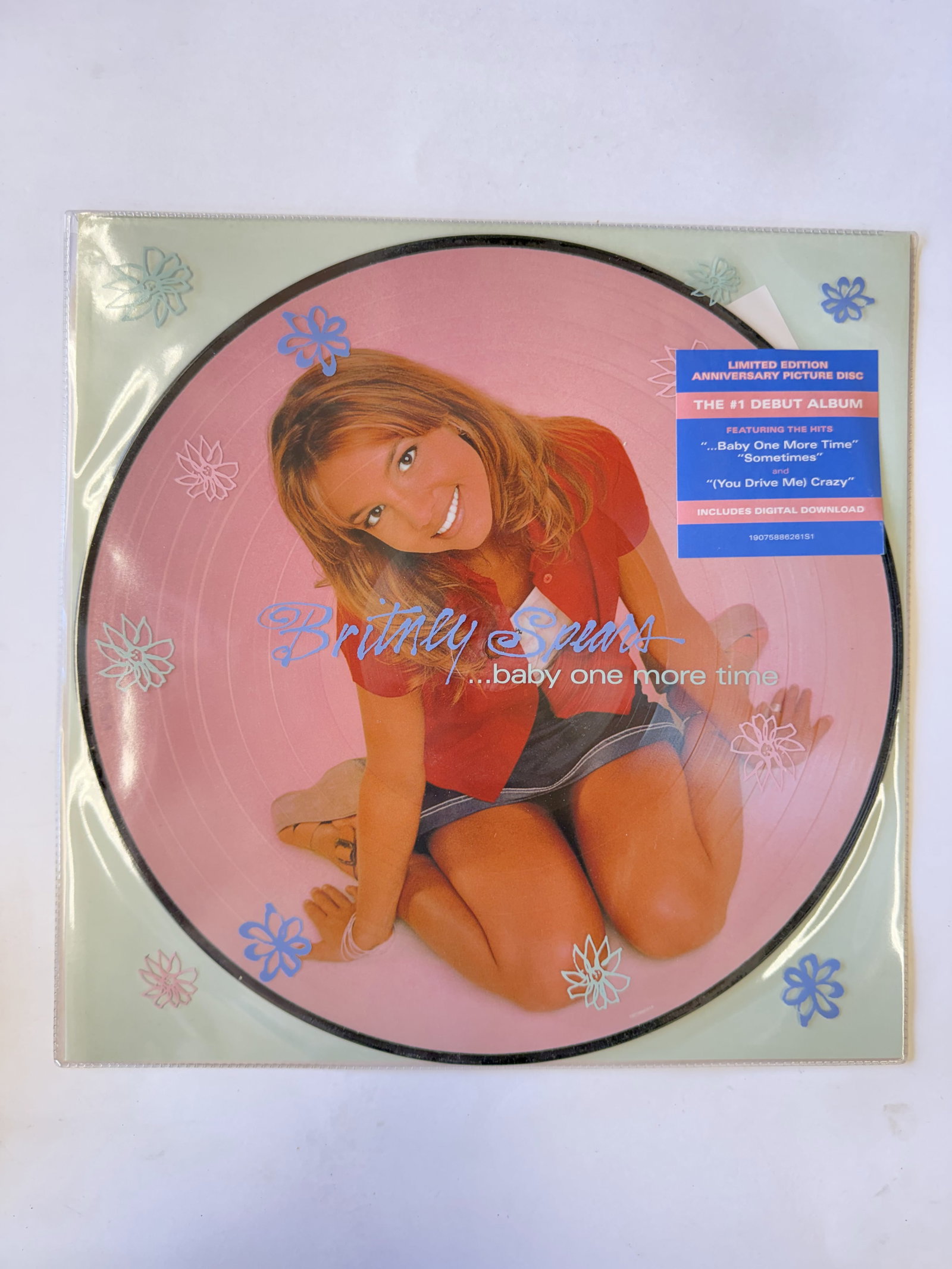 Picture Disc Vinyl Record: Brintey Spears: Combined Shipping: yes