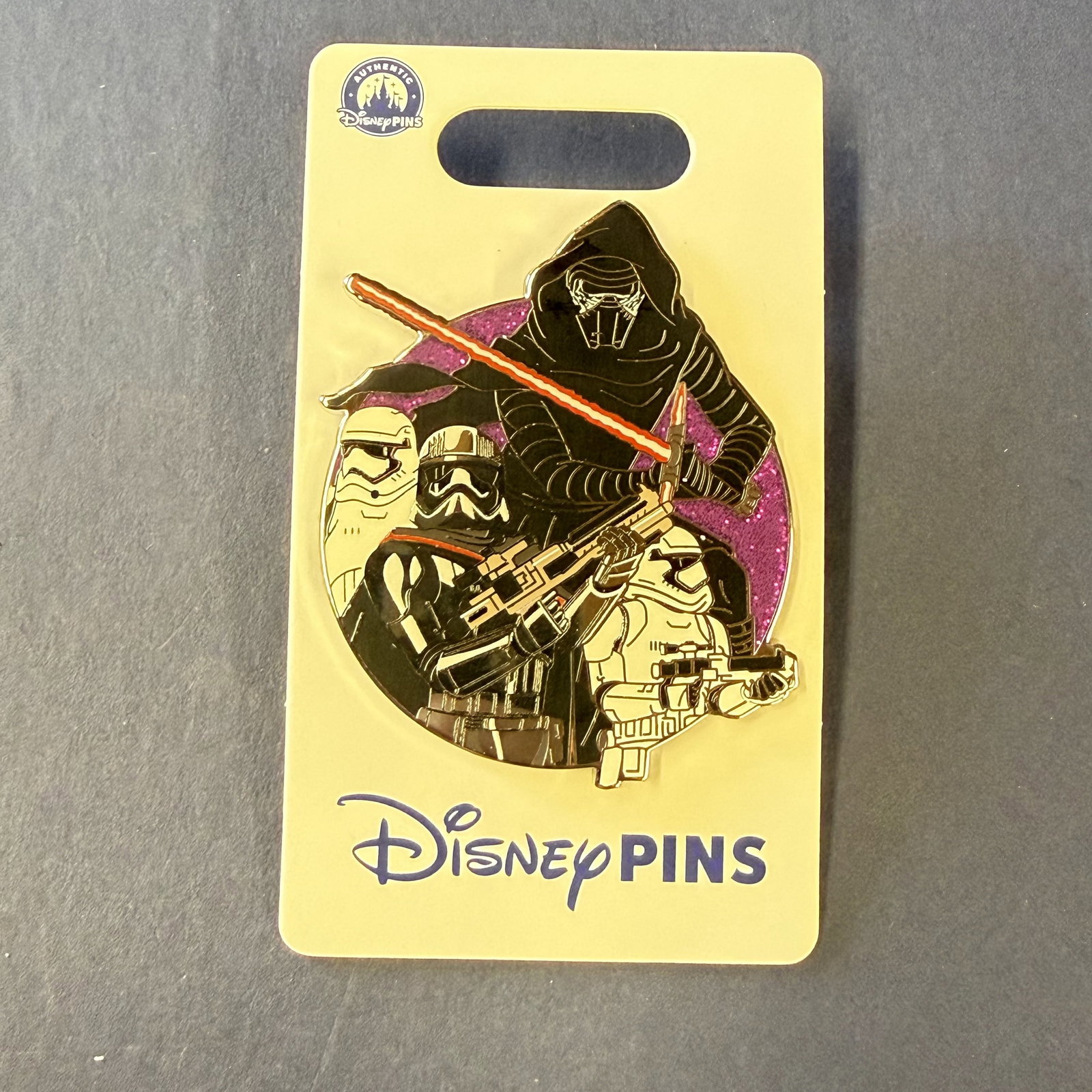 Disney Pin: Star Wars First Order Cluster: Still has the tag