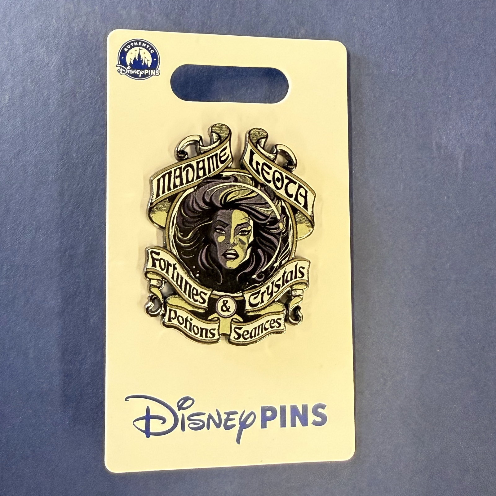 Disney Pin: Haunted Mansion Madame Leota: Still has the tag