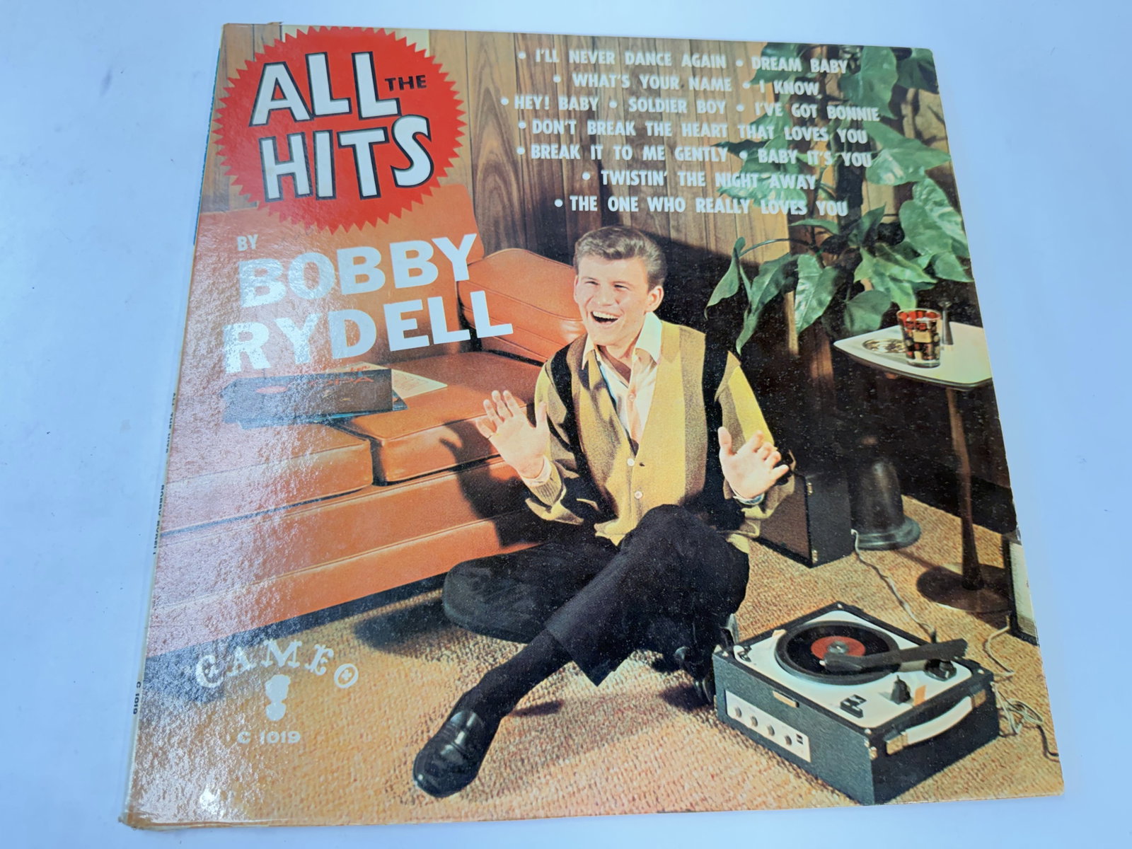 Vinyl Record: 50's Bobby Rydel: Combined Shipping: yes - Ships in a LP box with plastic sleeve