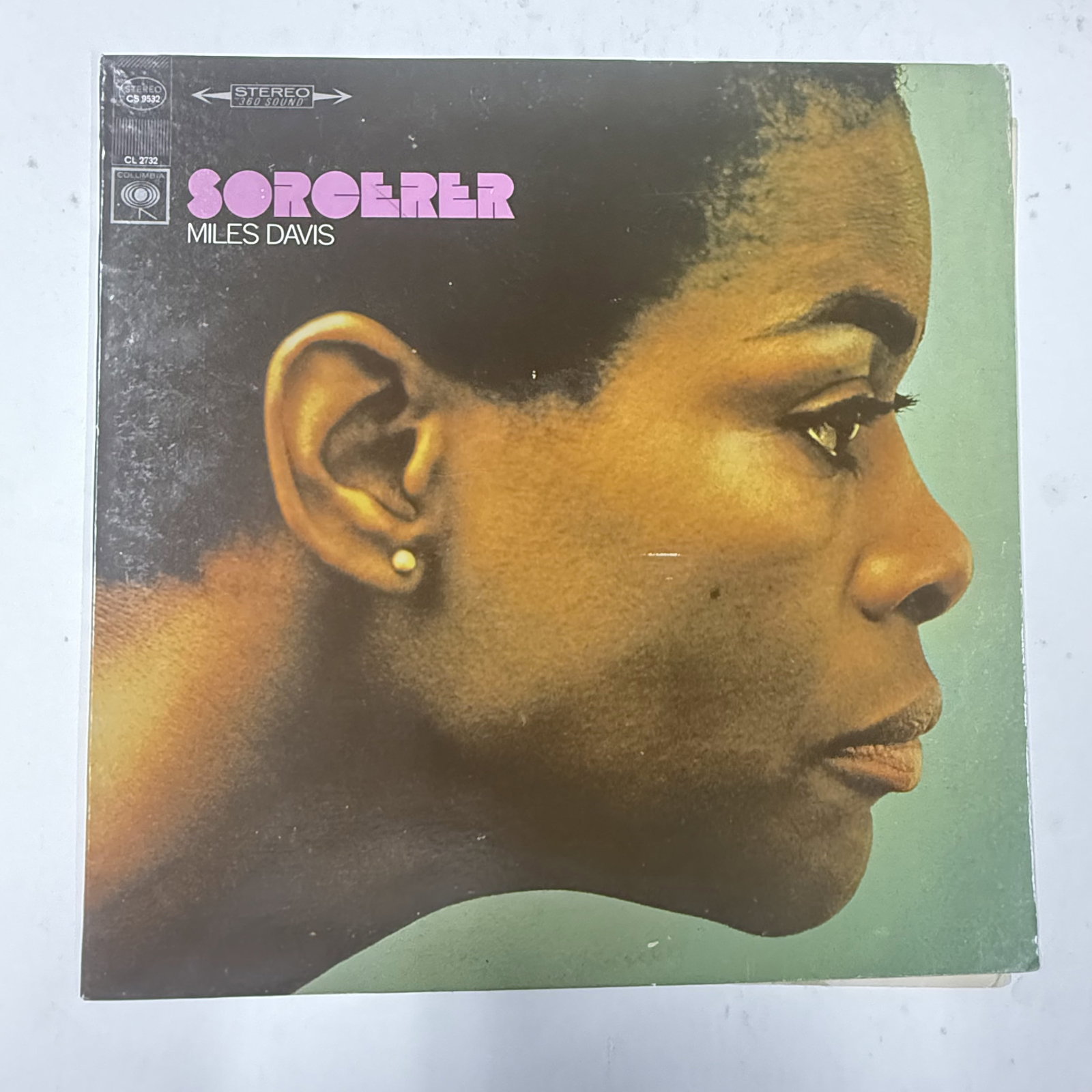 Jazz Vinyl Record: Miles Davis Sorcerer: Combined Shipping: yes - Ships in a LP box with plastic sleeve