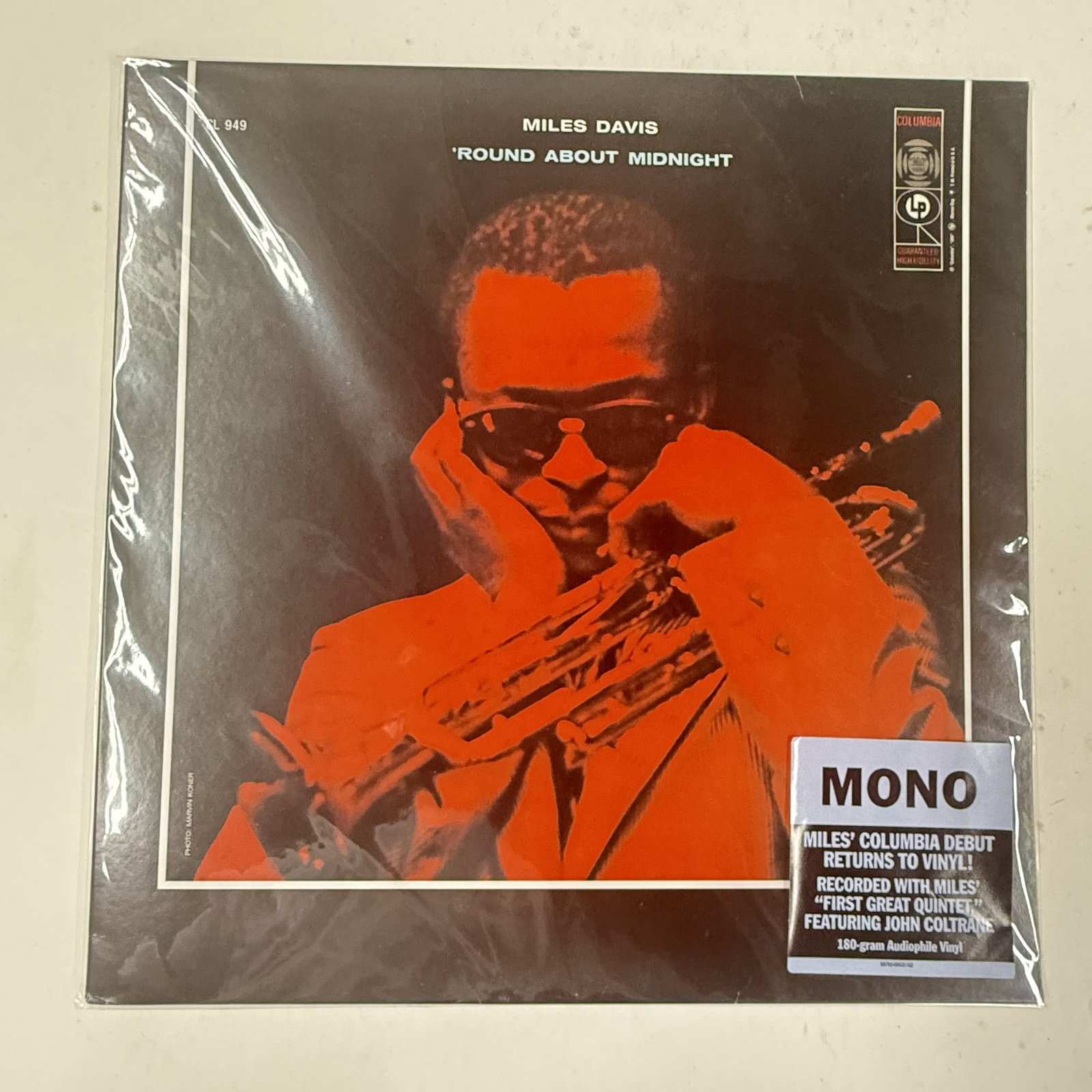 Jazz Vinyl Record: Miles Davis Round About Mono Reissue: Combined Shipping: yes - Ships in a LP box with plastic sleeve