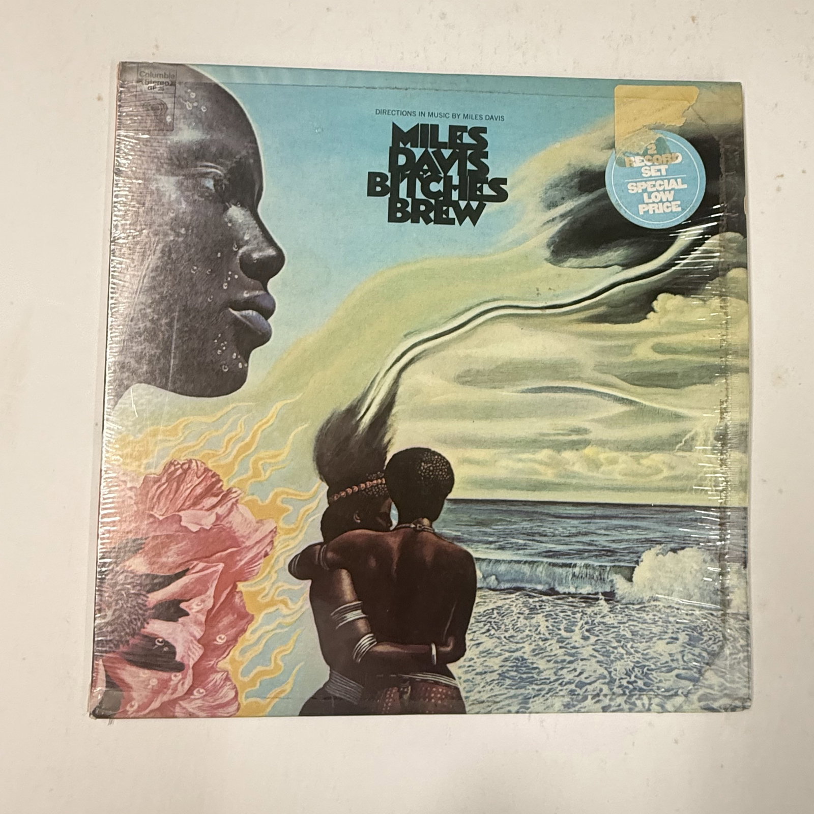 Jazz Vinyl Record: Miles Davis Bitches Brew: Combined Shipping: yes - Ships in a LP box with plastic sleeve