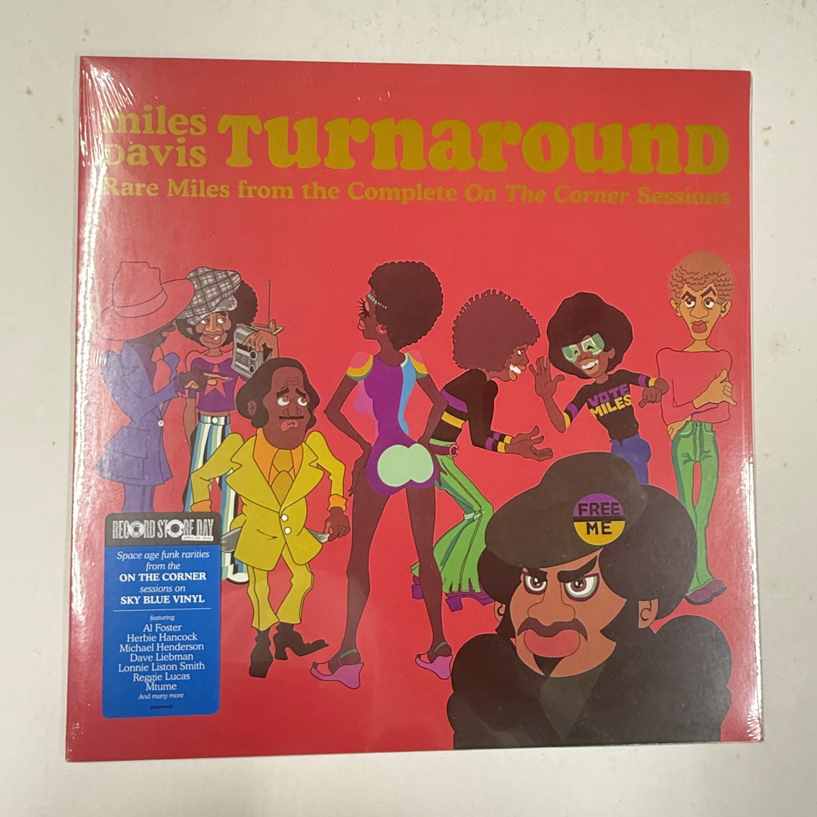 Sealed Jazz Miles Davis Vinyl Record: On the Corner LE 180g: Combined Shipping: yes - Ships in a LP box with plastic sleeve