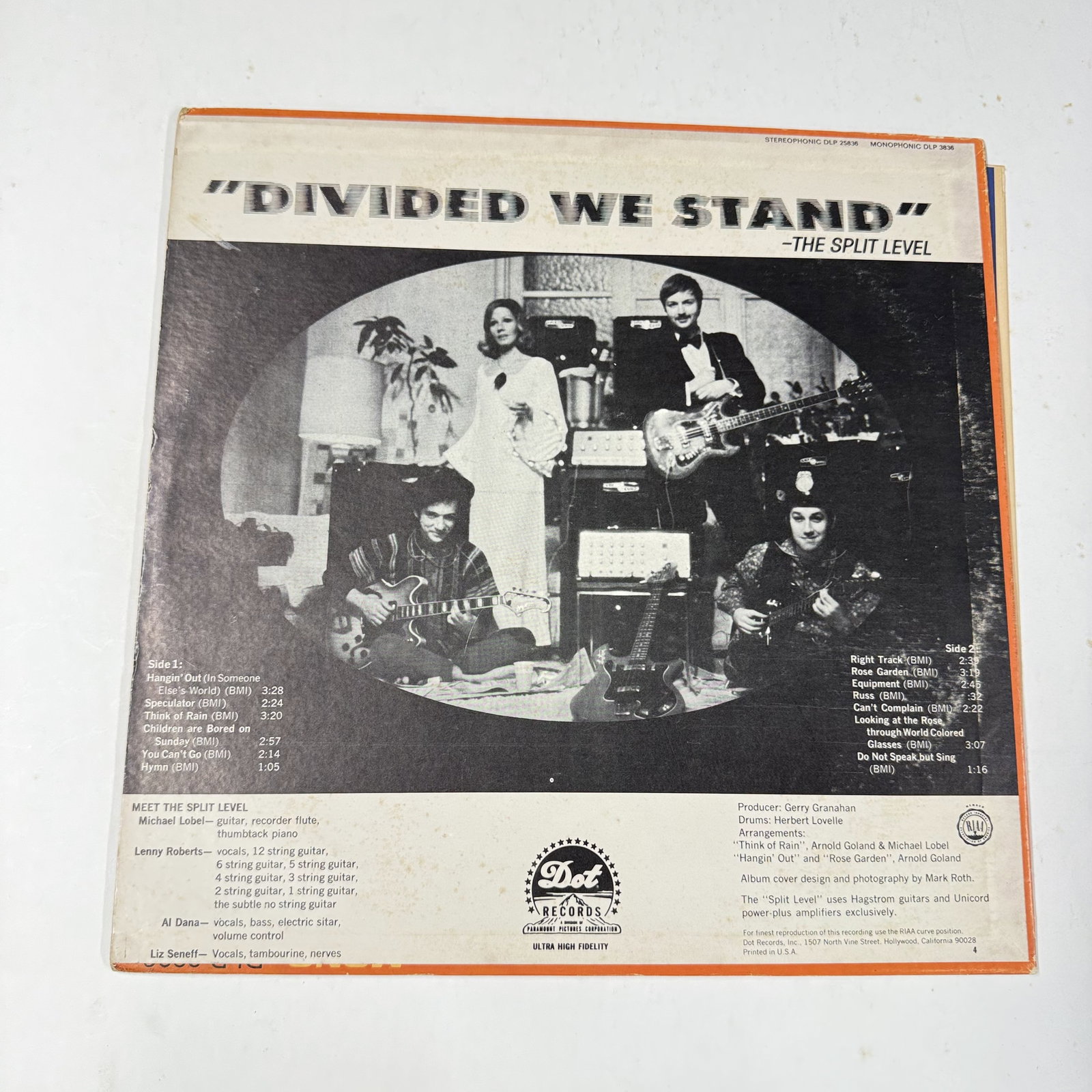 60's Vinyl Record: The Split Level - 2