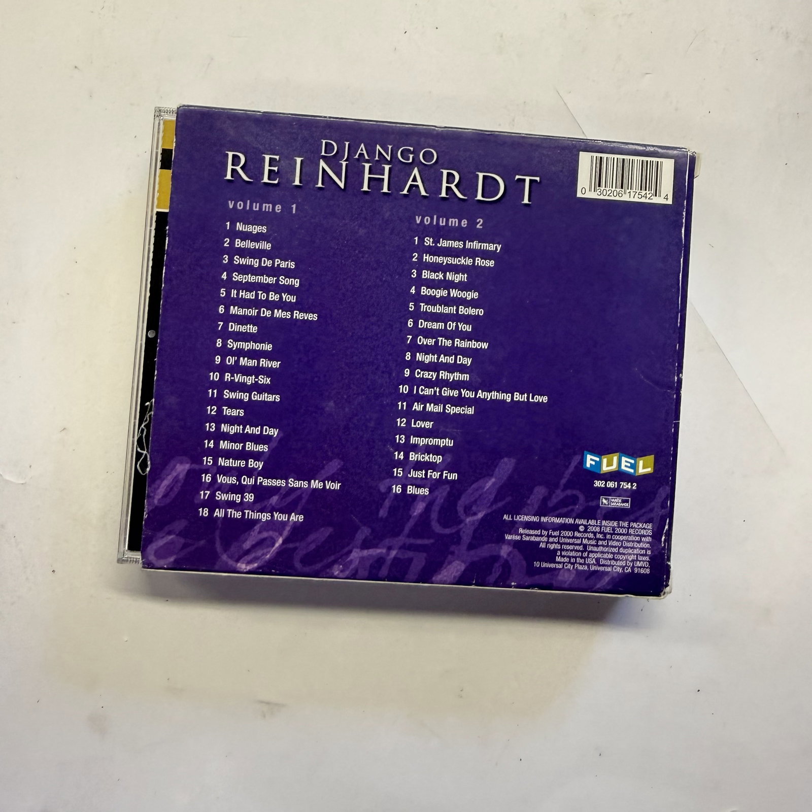 CD Set Django Reinhardt - 3