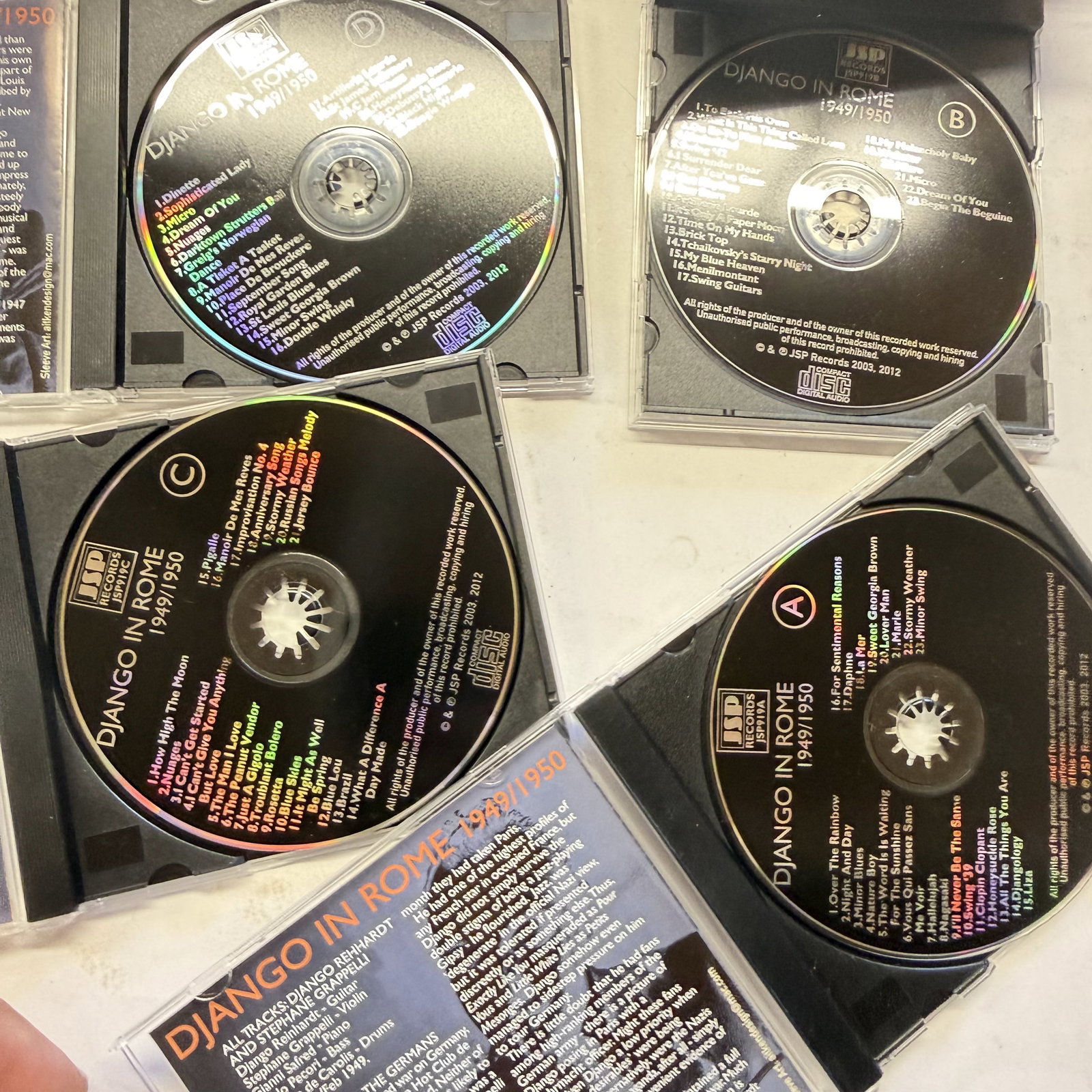 CD Set Django Reinhardt - 6