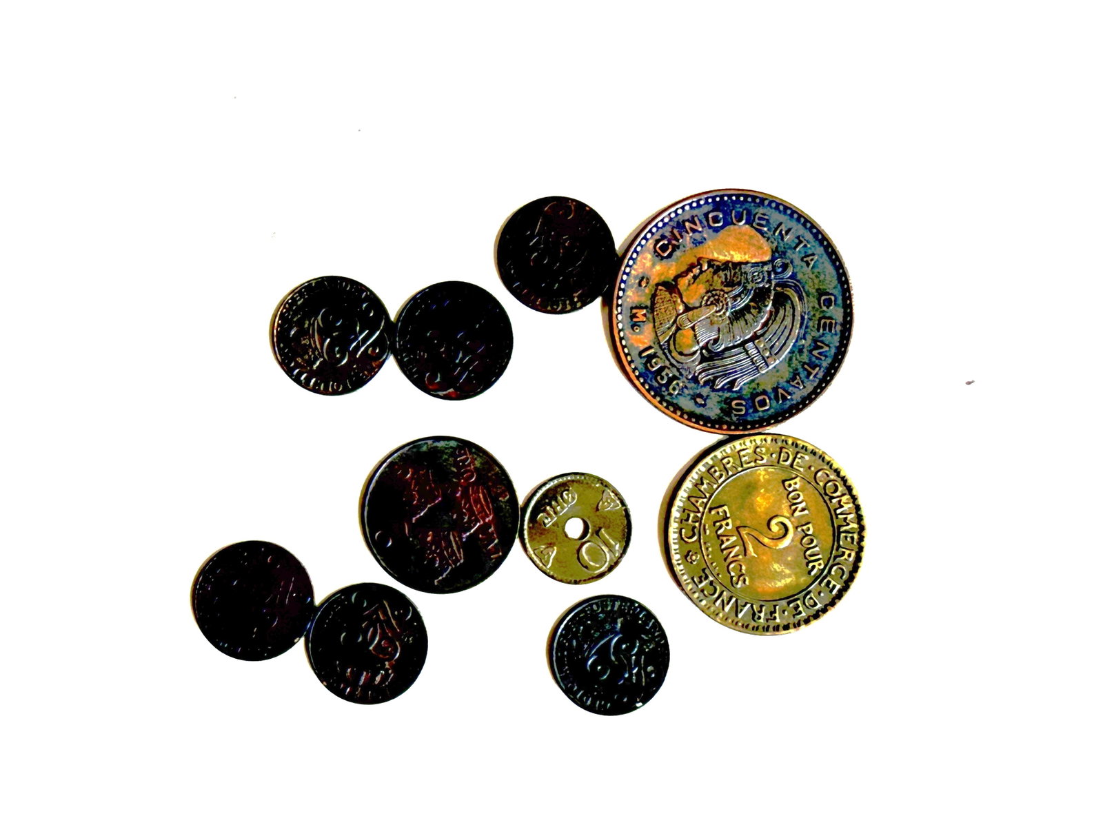 Old International Coin Lot: Combined Shipping: yes