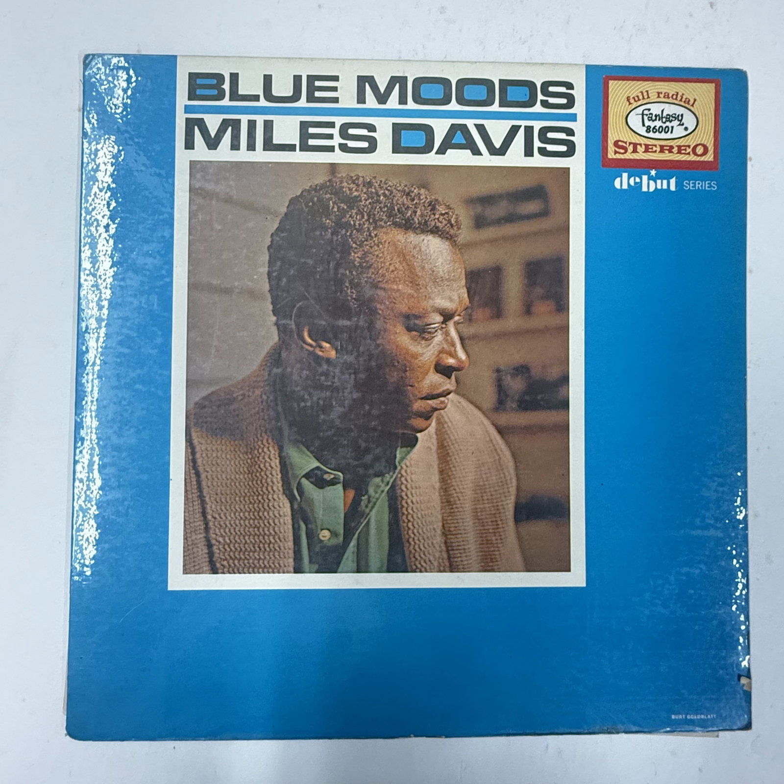 Jazz Vinyl Record: Miles Davis Blue Moods: Combined Shipping: yes - Ships in a LP box with plastic sleeve