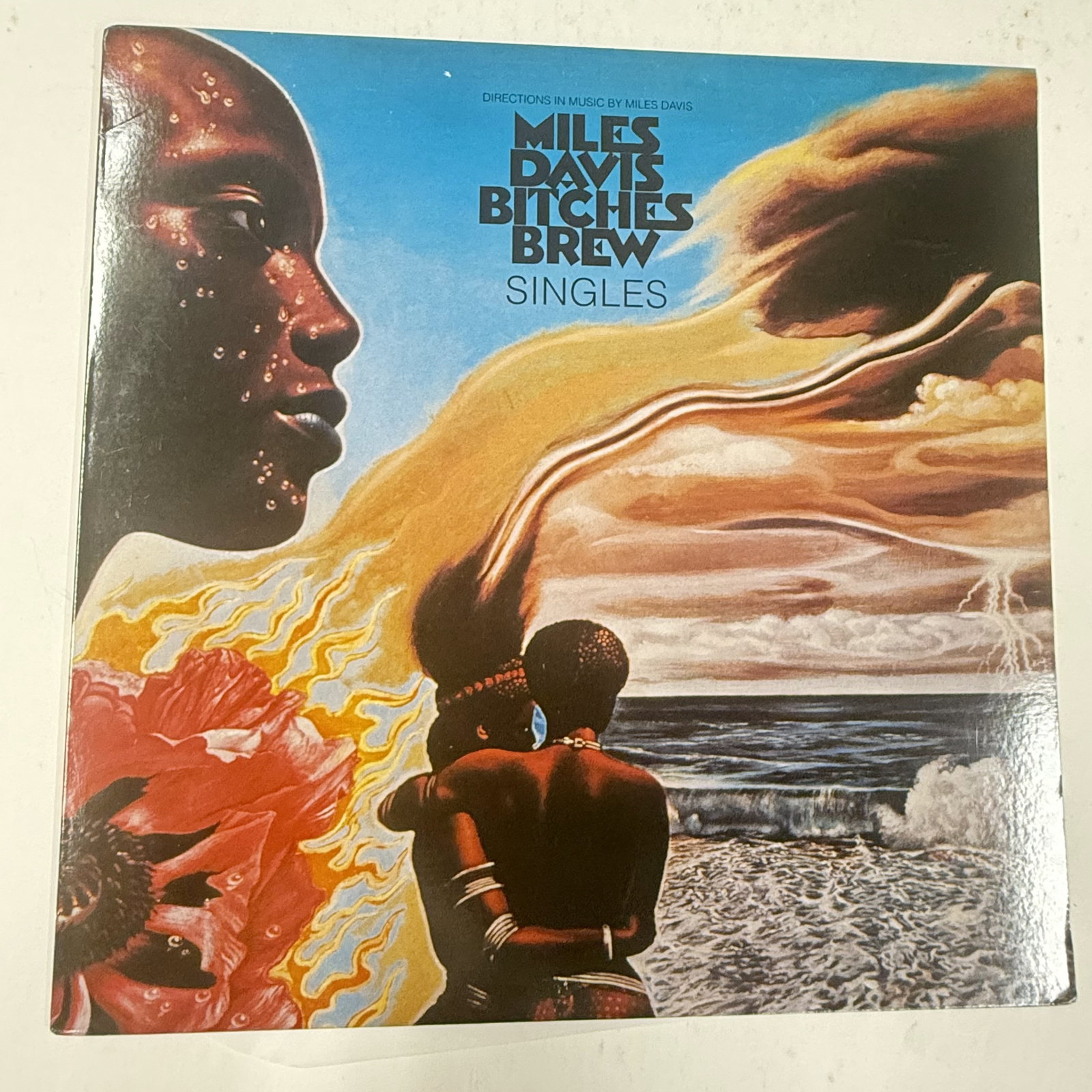 Jazz Vinyl Record: Miles Davis Bitches Brew Singles: Combined Shipping: yes - Ships in a LP box with plastic sleeve
