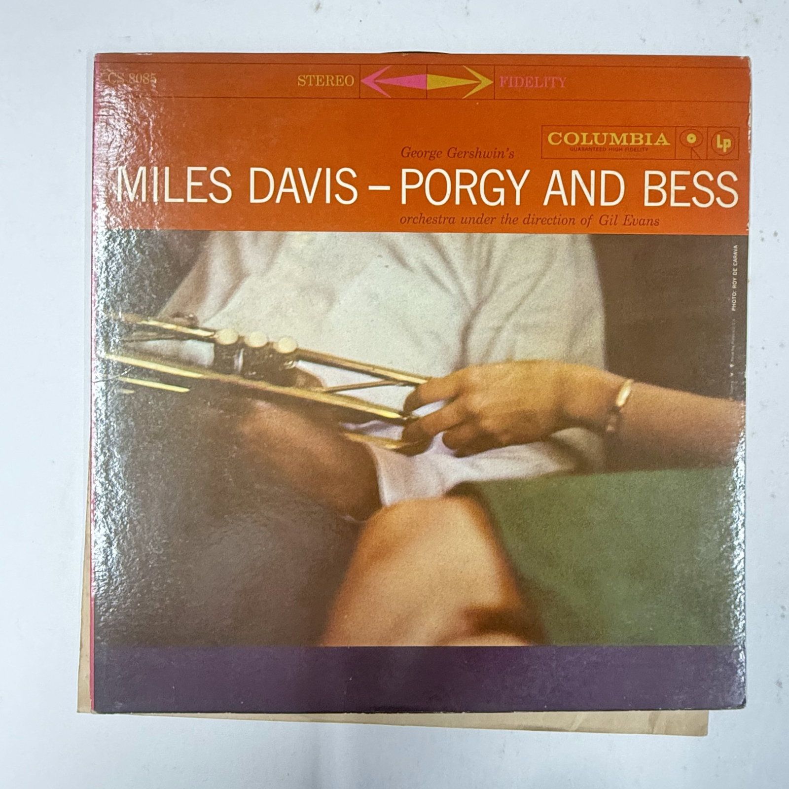 Jazz Vinyl Record: Miles Davis Porgy and Bess: Combined Shipping: yes - Ships in a LP box with plastic sleeve