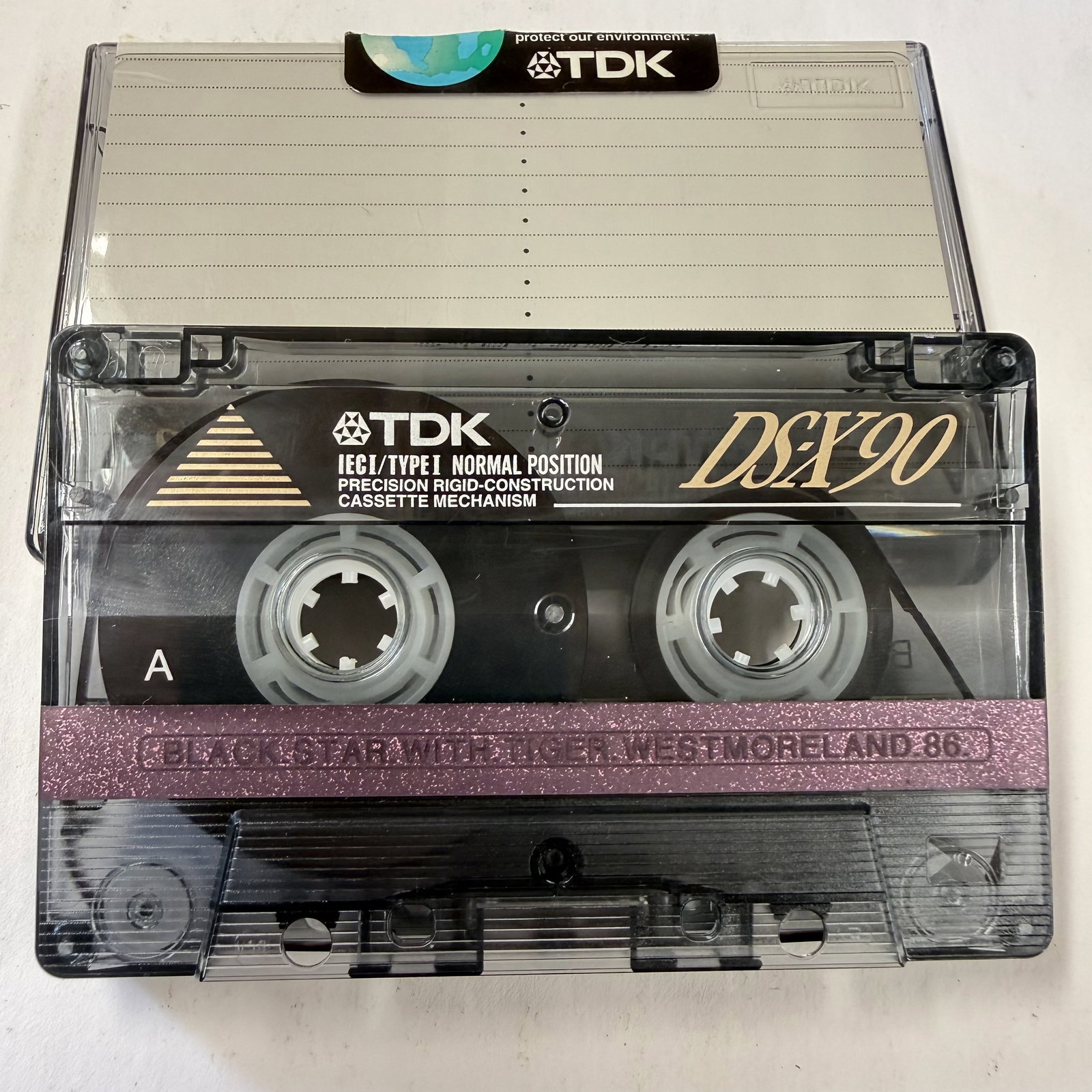 Reggae Dancehall Sound System Clash Cassette: Black Star with Tiger 1986: Combined Shipping: yes - Vintage Sound Clash roots Dancehall dubbed cassette often traded one by one before the world wide web boom