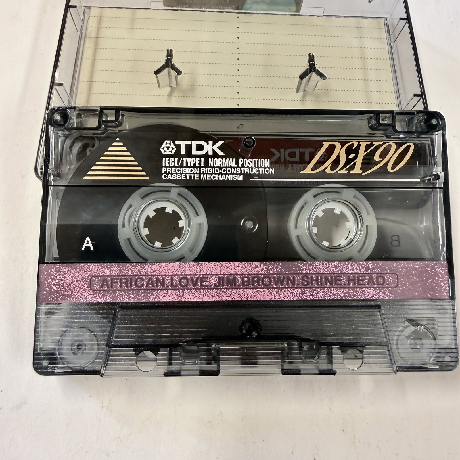 Reggae Dancehall Sound System Clash Cassette: African Love Jim Brown / Shine Head '80s/90s: Combined Shipping: yes - Vintage Sound Clash roots Dancehall dubbed cassette often traded one by one before the world wide web boom