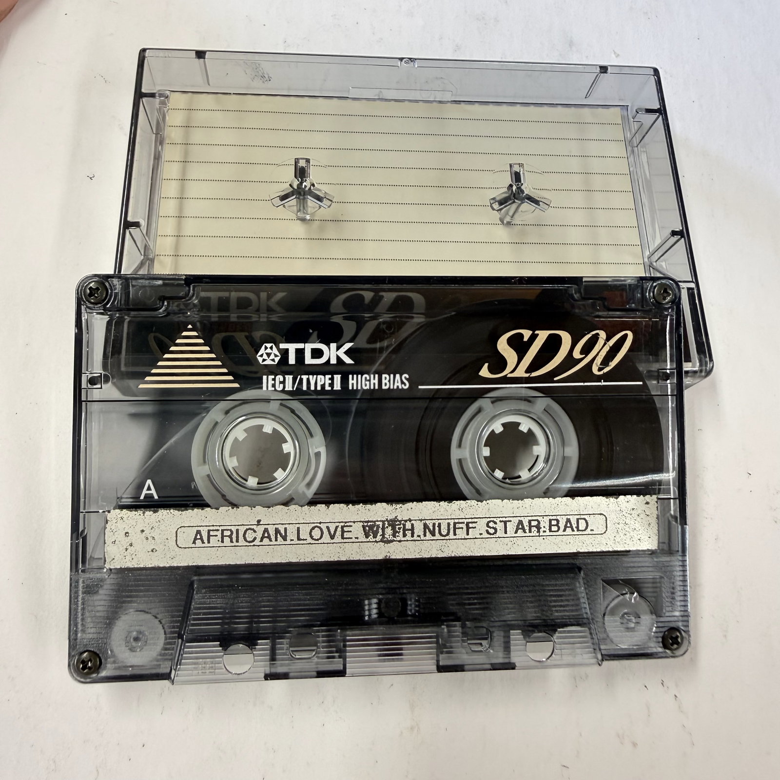 Reggae Dancehall Sound System Clash Cassette: African Love / Nuff Star: Combined Shipping: yes - Vintage Sound Clash roots Dancehall dubbed cassette often traded one by one before the world wide web boom