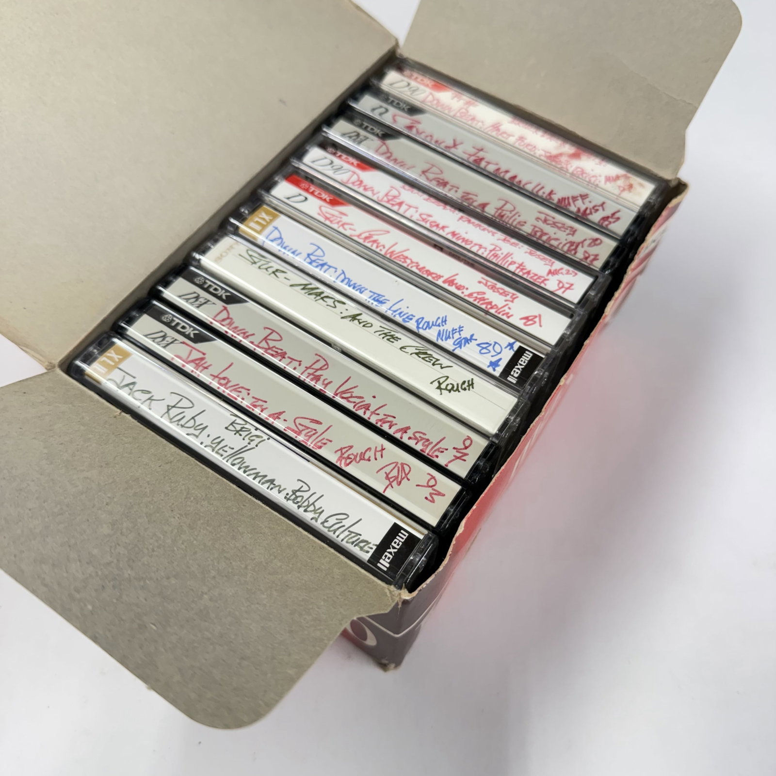 Reggae Dancehall Sound System Clash Cassette: LOT of 10: Combined Shipping: yes - Vintage Sound Clash roots Dancehall dubbed cassette LOT often traded one by one before the world wide web boom