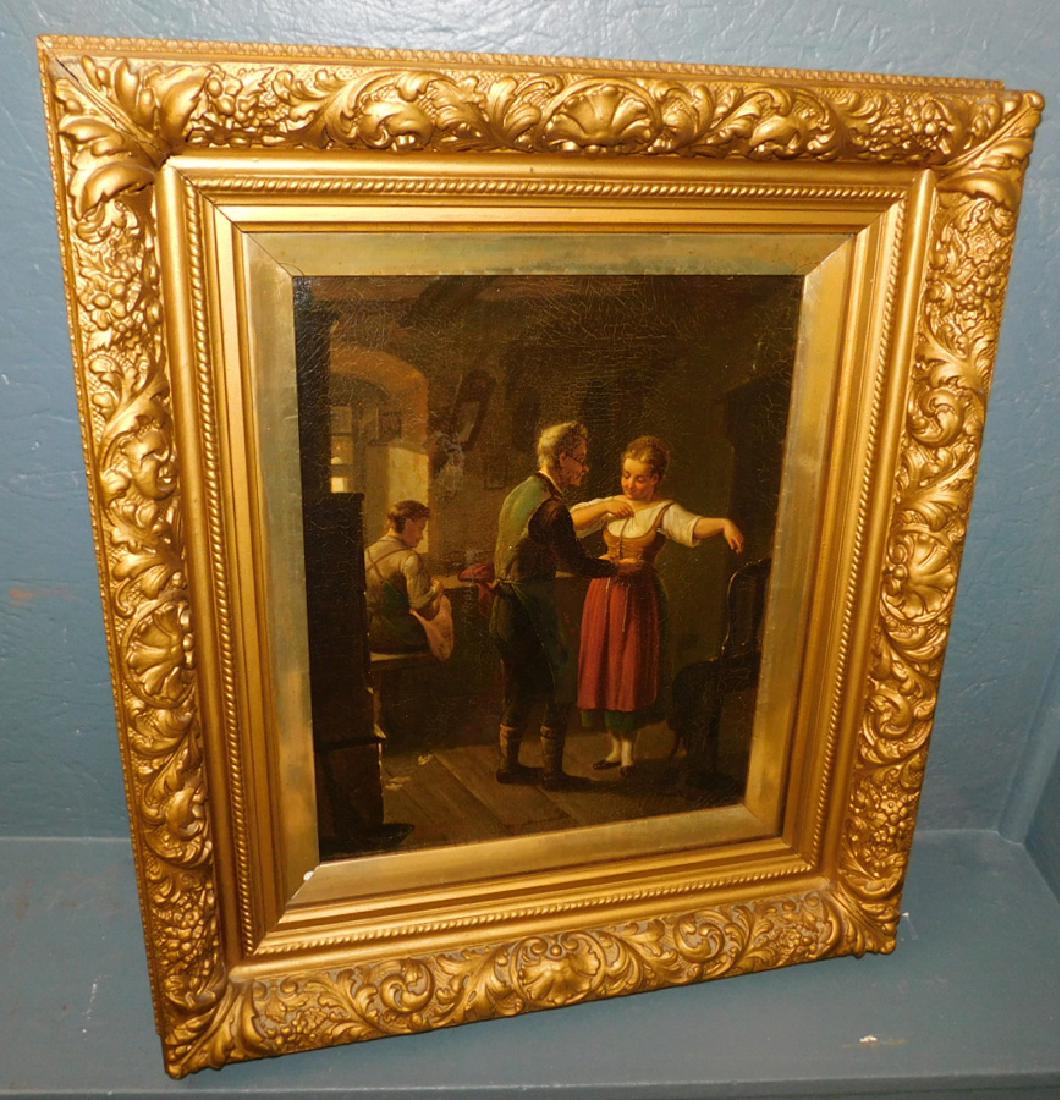 19th C OOC of fitting scene. (1 of 3)