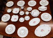 Approx 60 pcs. Bavarian Dresden china.