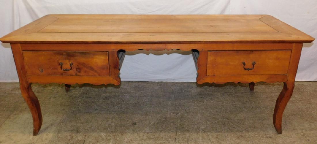 19th C Country French cherry bureau plat (1 of 3)