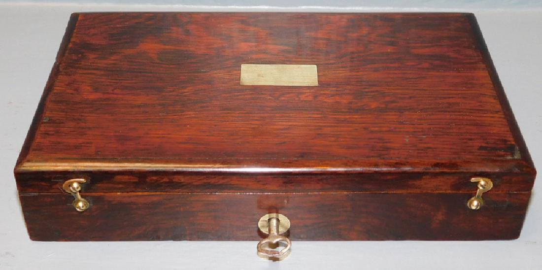 Rosewood box with Drafting set. (1 of 3)