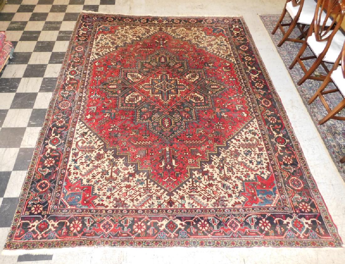 7' 11" x 10' 3" Heriz rug. (1 of 2)