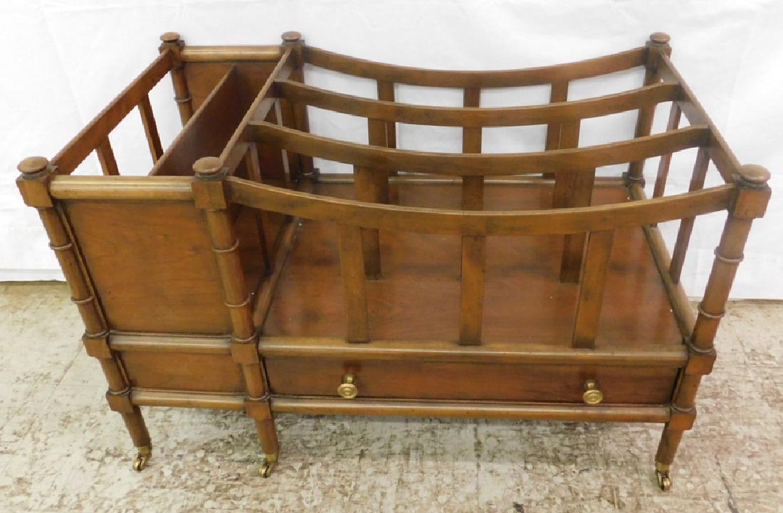 Baker double Canterbury in walnut. (1 of 3)