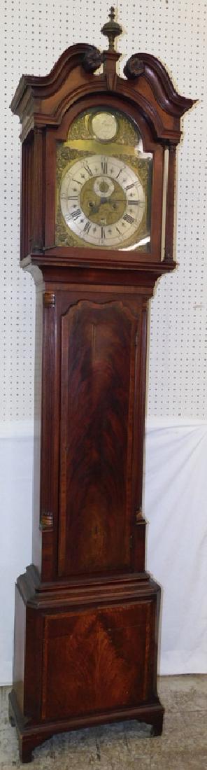 Tall case mah g/father clock by W. Wilson Kendal. (1 of 4)