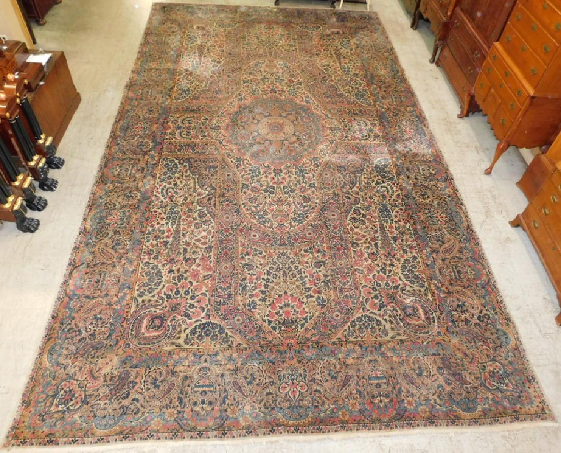 20' 9" x 12' handmade Kerman rug (1 of 5)
