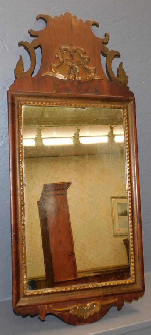 18th C Queen Anne mirror. (1 of 2)