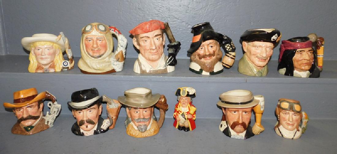 12 Royal Doulton Toby Mugs. (1 of 4)