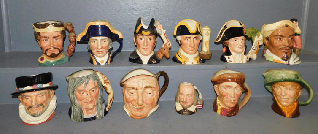 12 Royal Doulton Toby Mugs. (1 of 5)