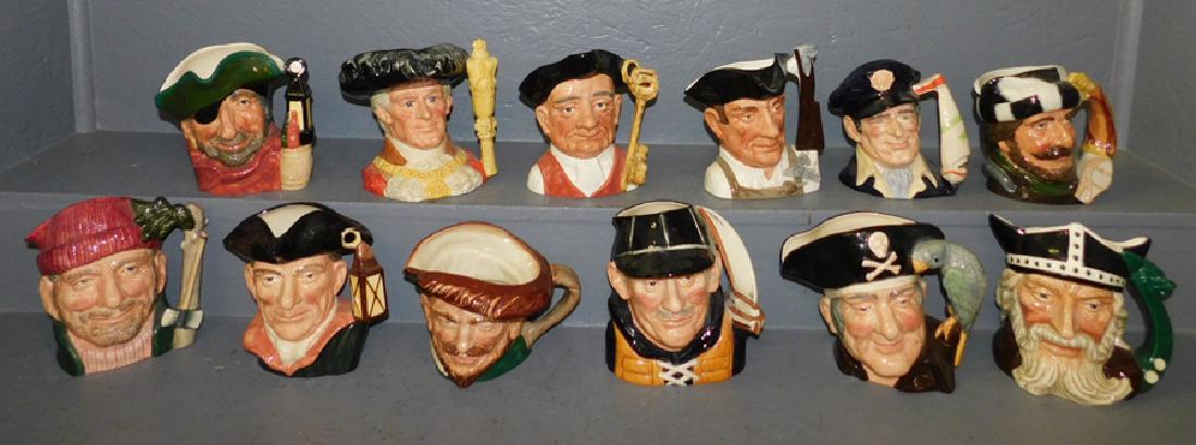 12 Royal Doulton Toby Mugs. (1 of 4)