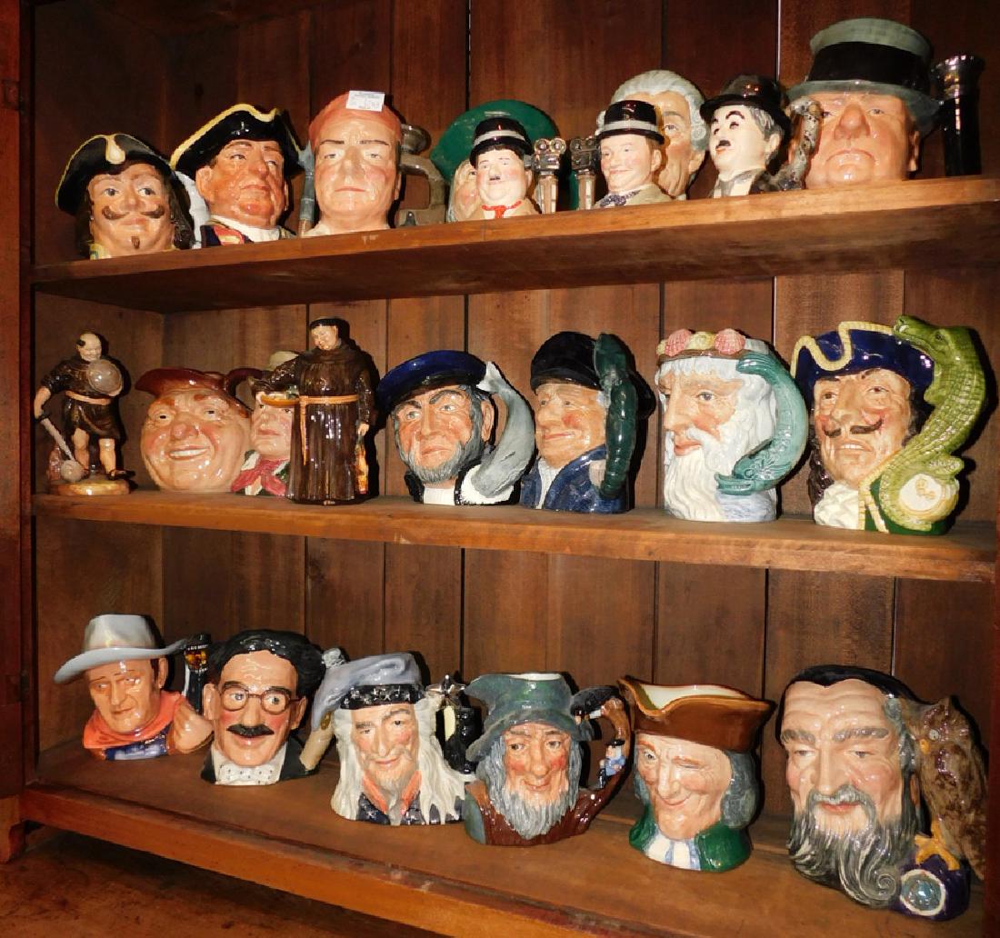 23 Royal Doulton Toby mugs. (1 of 3)