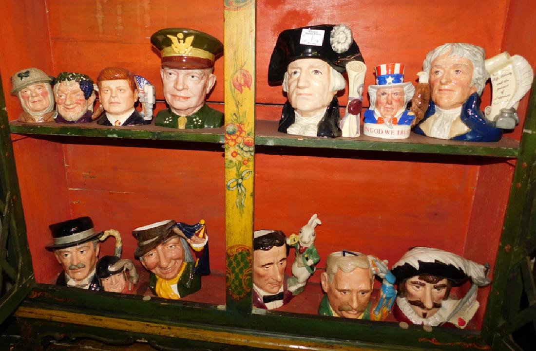 13 Royal Doulton Toby mugs. (1 of 3)