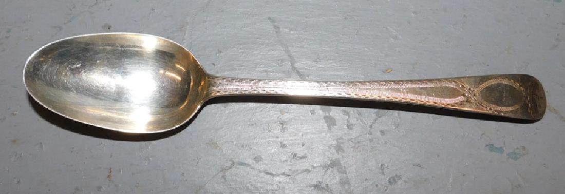 Hester Bateman stuffing spoon. London 1783. (1 of 1)